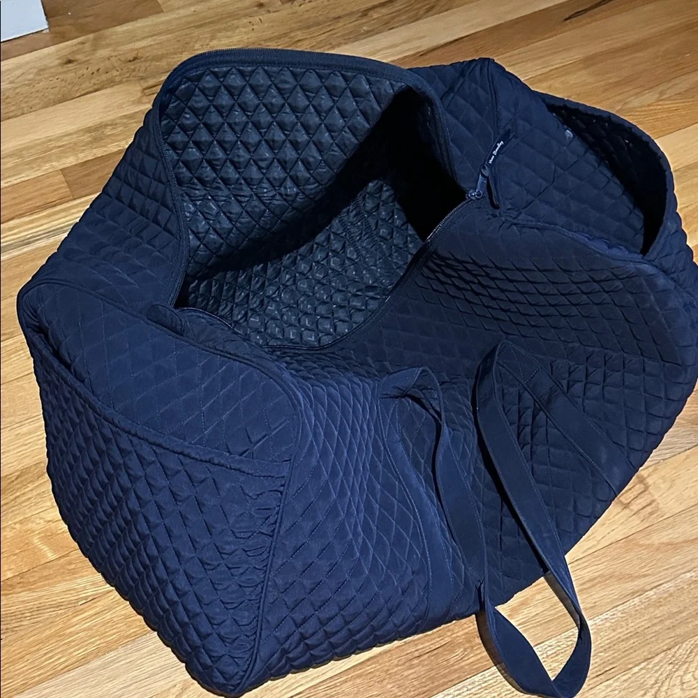 Vera Bradley Quilted Weekender Bag (Black) - Picture 3 of 5
